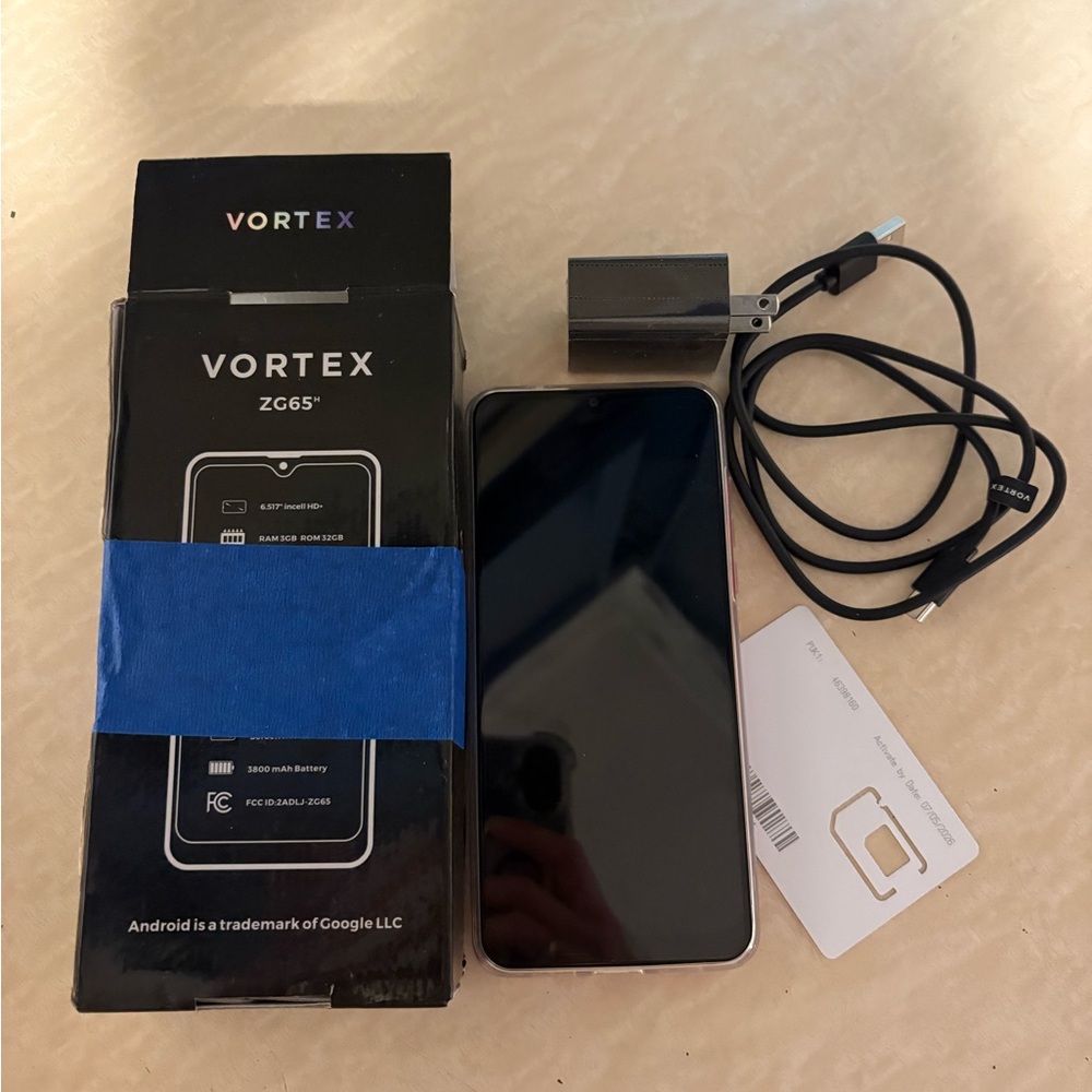 Vortex ZG65 Smartphone - Black